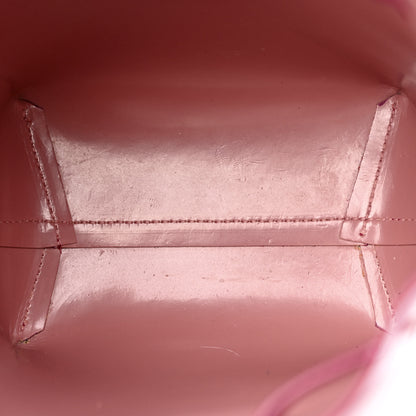 Mansur Gavriel Saffiano Mini Mini Bucket Bag Dark Pink 5 of 15