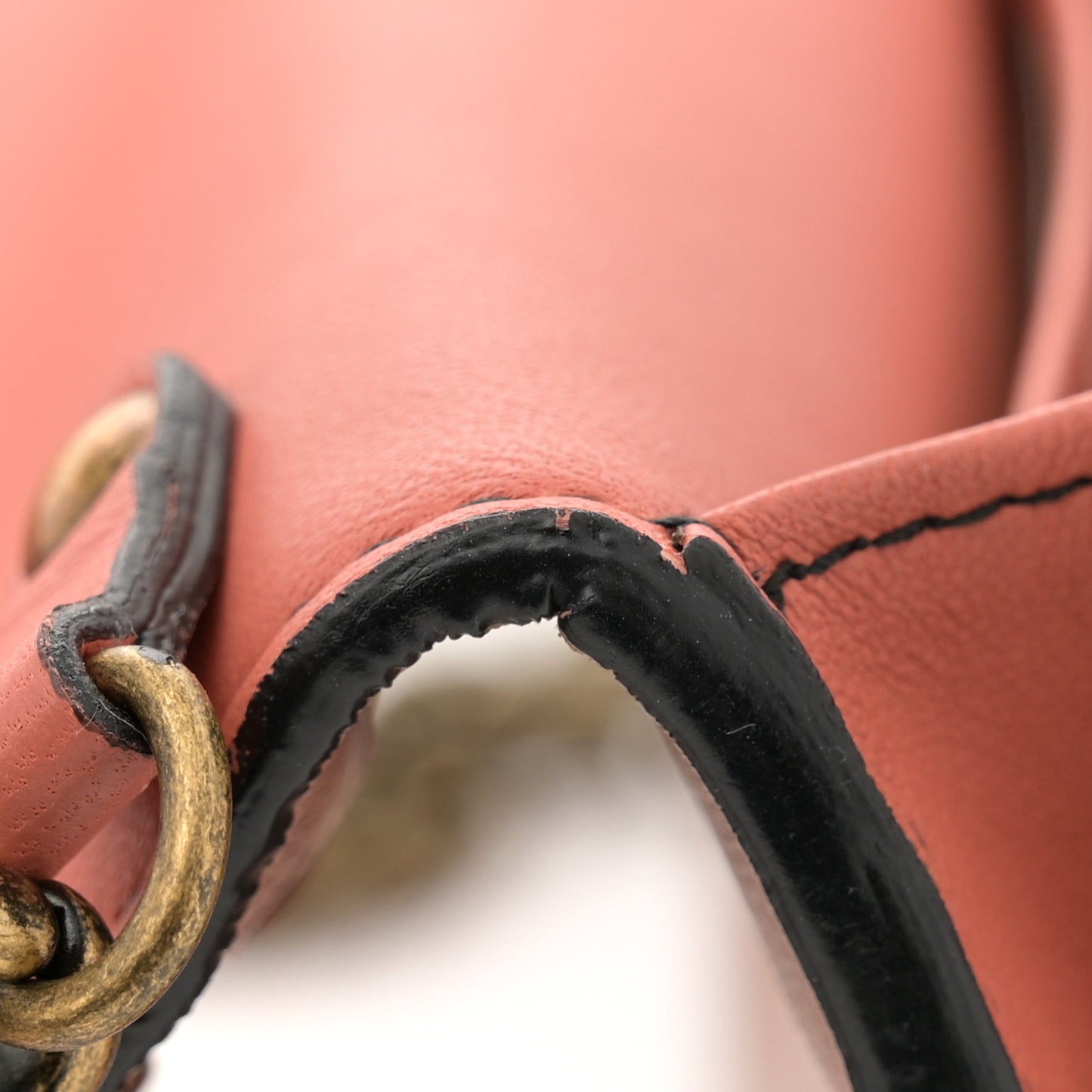Nappa Intrecciato Studded Embellished Chain Wallet Tan Corallo