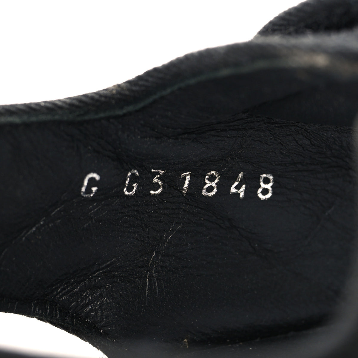 Chanel Mixed Fibers Velcro Dad Sandals 37 Black 7 of 10