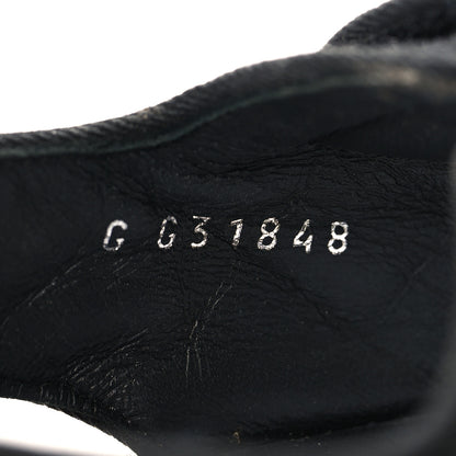 Chanel Mixed Fibers Velcro Dad Sandals 37 Black 7 of 10