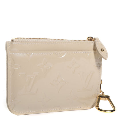 Louis Vuitton Vernis Key Pouch Blanc Corail 3 of 8