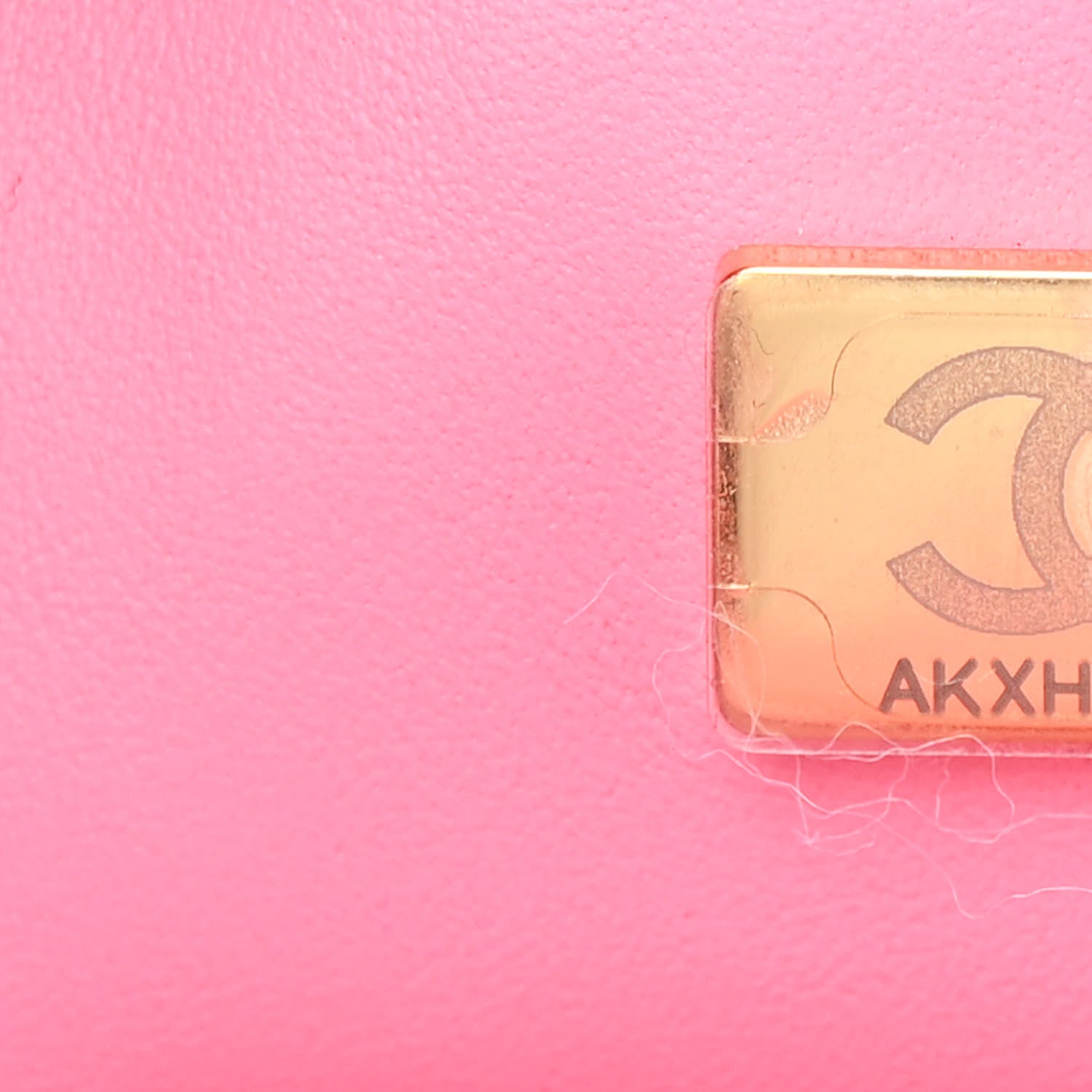 Chanel Lambskin Quilted Chaine Lettre Flap Pink 7 of 11