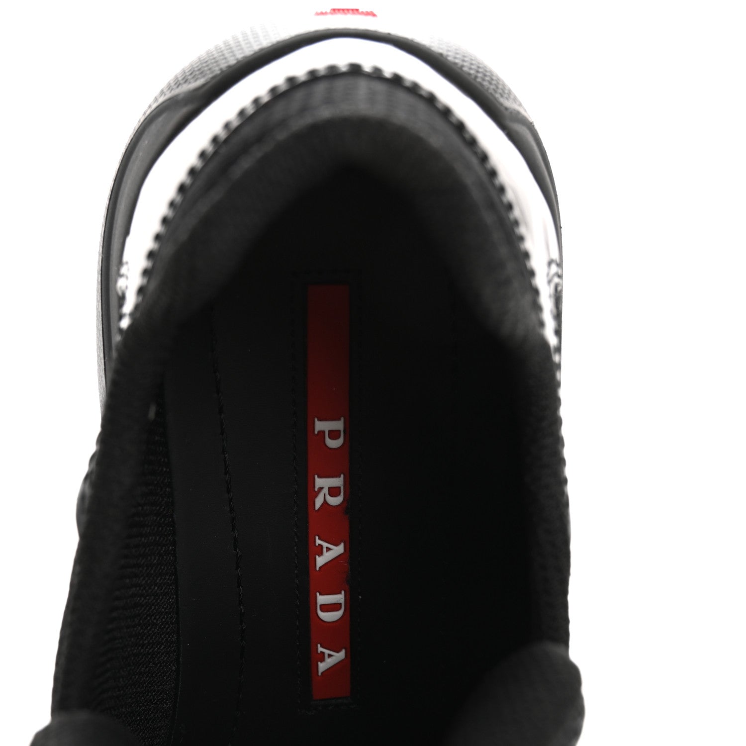 Prada Patent America's Cup Patchwork Sneakers 36 Black 7 of 12