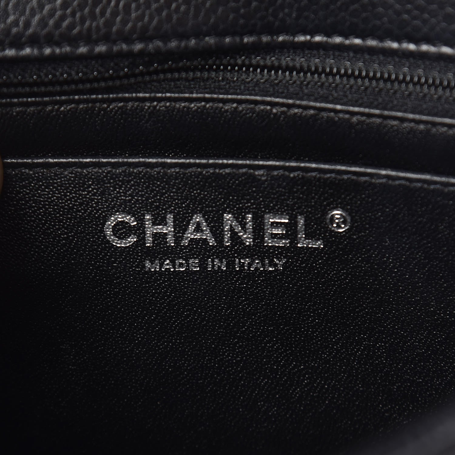 Chanel Caviar Quilted Mini Square Flap Black 8 of 10