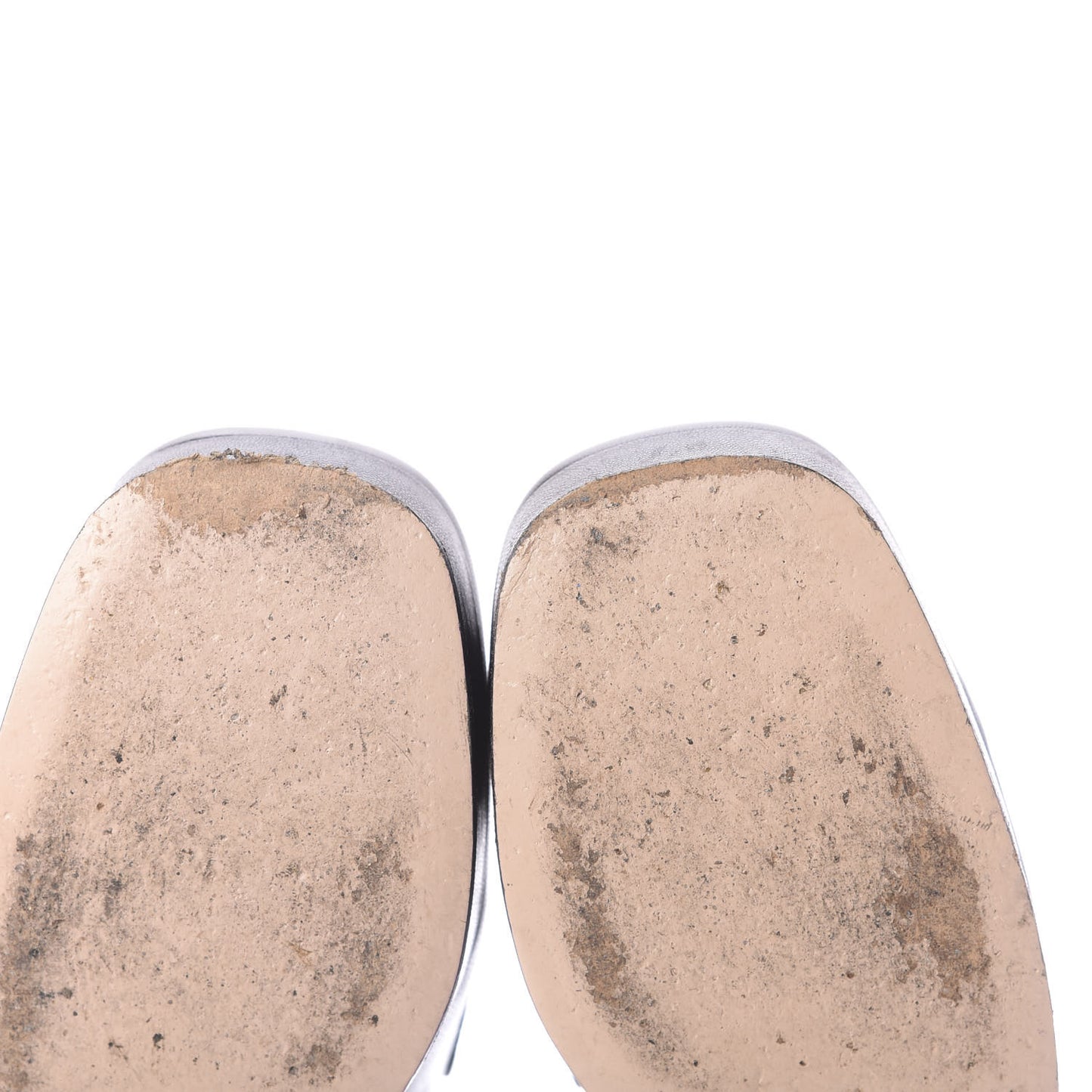 Goatskin Houdan Mid Heel Platform Loafers 37 Black