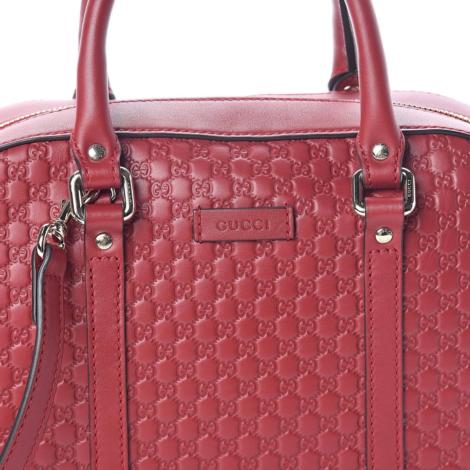Gucci Soft Microguccissima Medium Crossbody Bag Rosso 7 of 9
