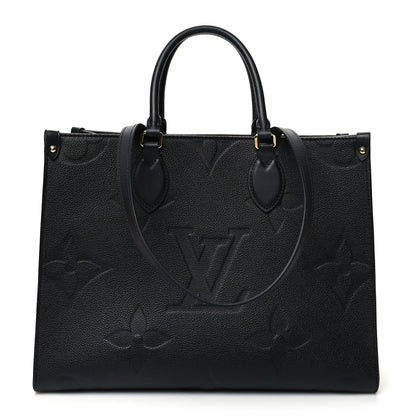 Louis Vuitton Empreinte Monogram Giant Onthego MM Black 1 of 11
