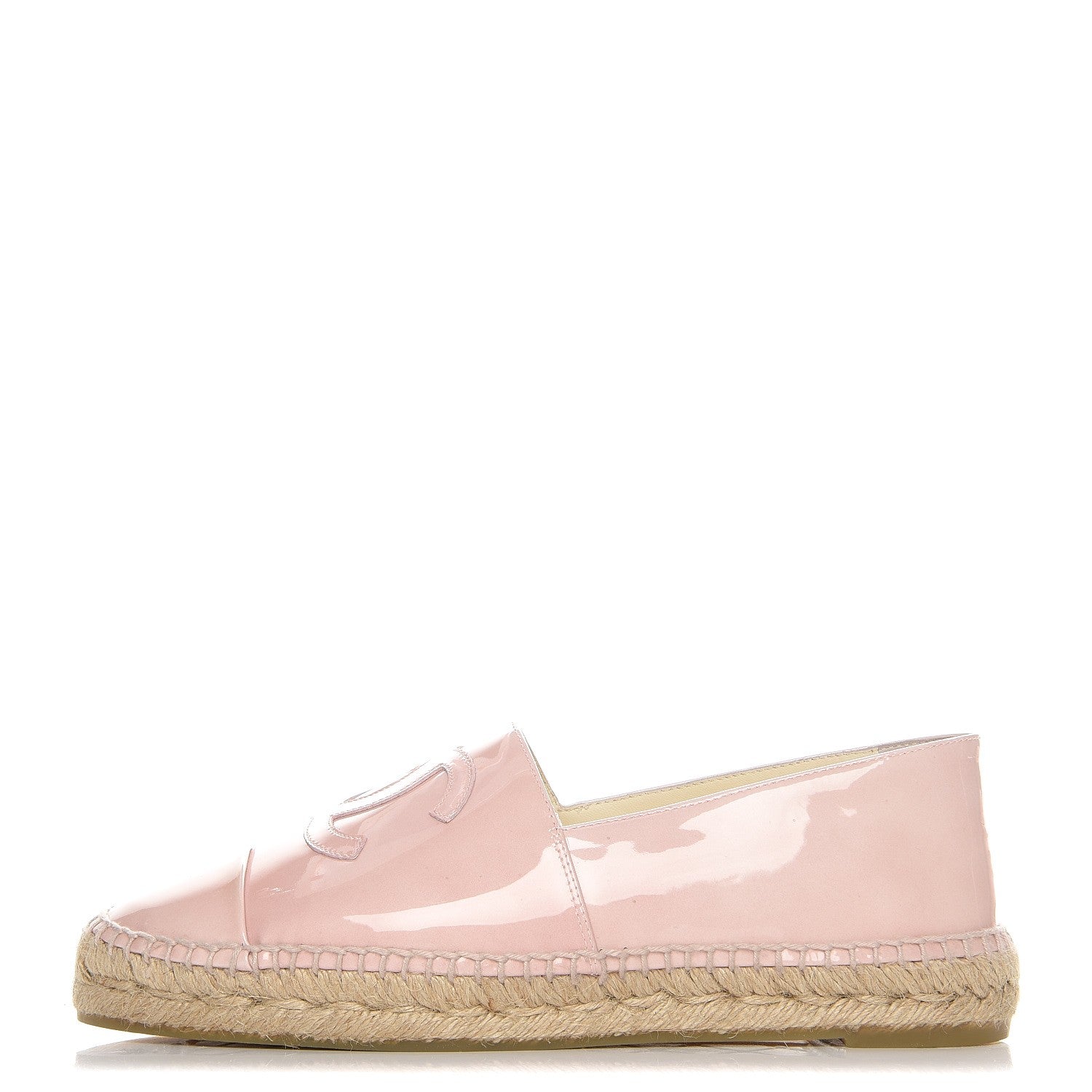 Chanel Patent CC Espadrilles 39 Pink 1 of 10