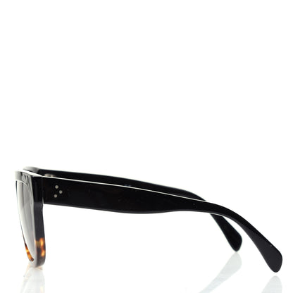 Celine Acetate Aviator Sunglasses CL40001l Black Havana 3 of 7
