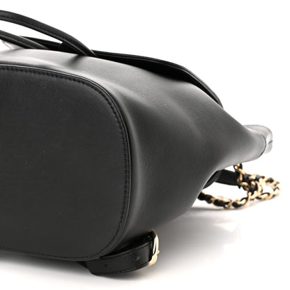 Chanel Lambskin CC Mania Backpack Black 10 of 10
