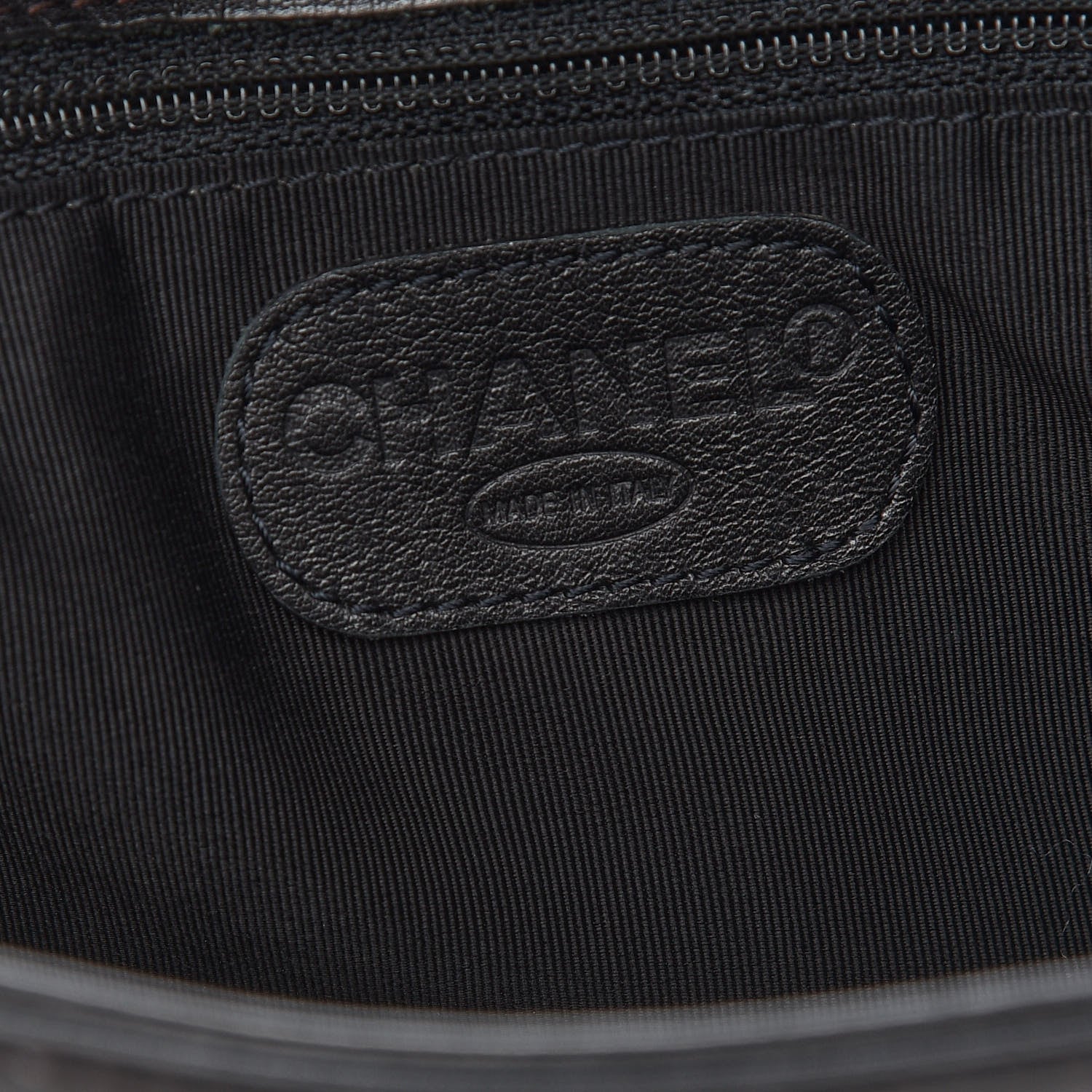 Chanel Lambskin CC Tote Black 6 of 14