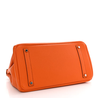 Hermes Togo BIRKIN 35 Orange 4 of 12