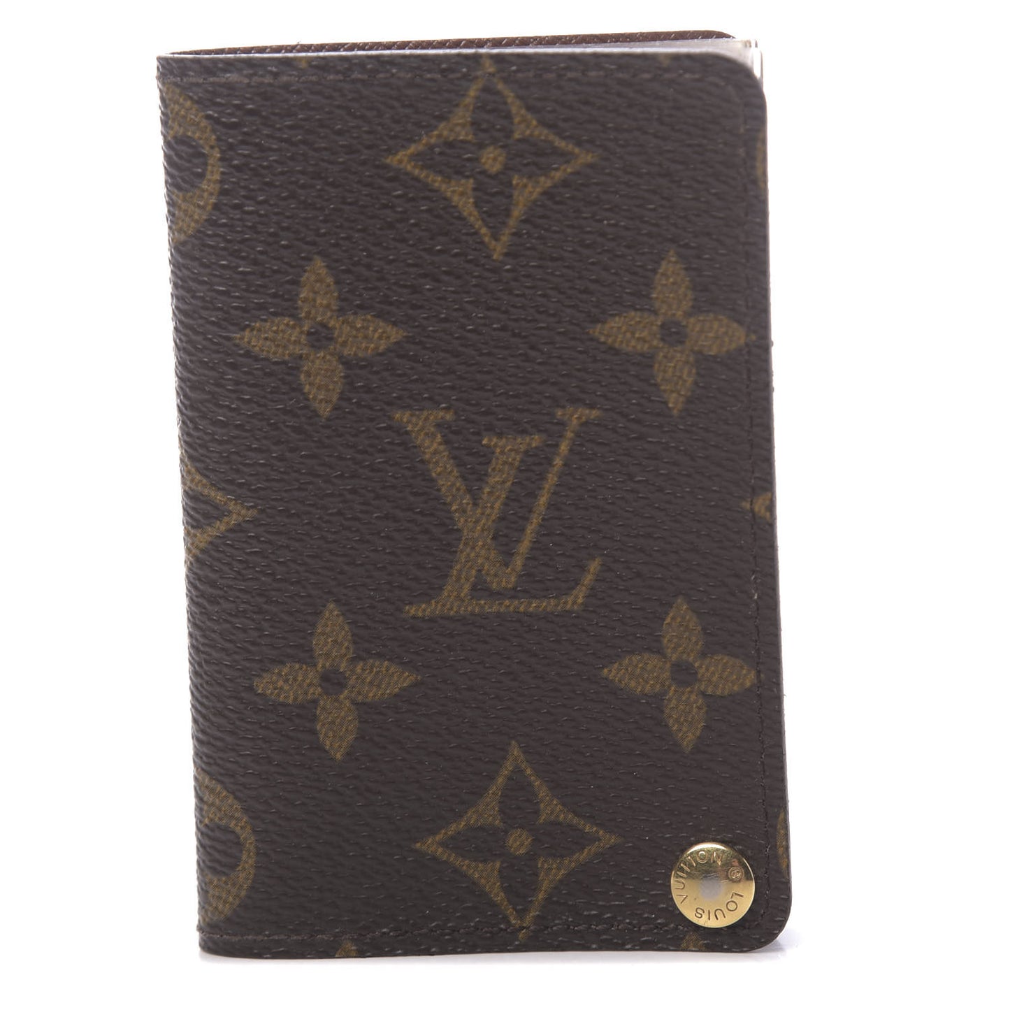 Monogram Credit Card Photo Holder
