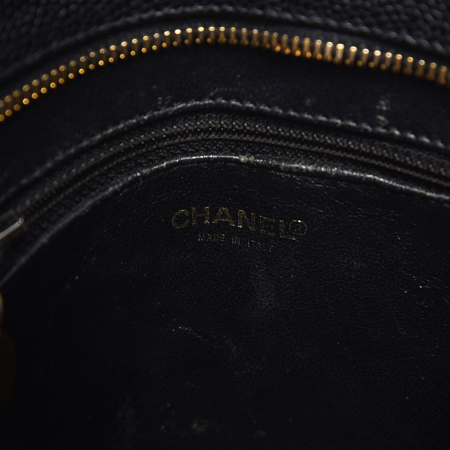 Chanel Caviar Quilted Medallion Tote Black 6 of 16
