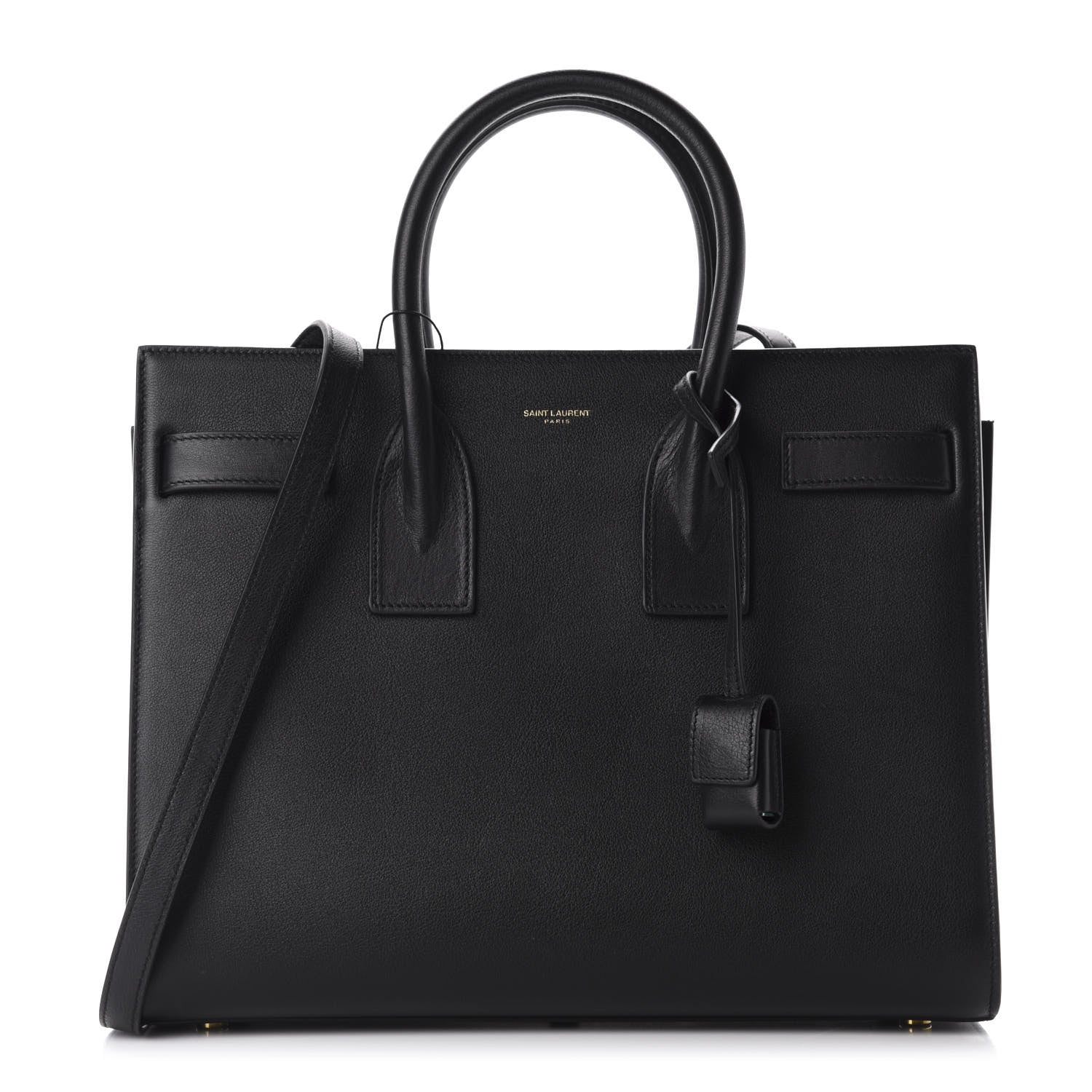 Saint Laurent Calfskin Small Sac De Jour Black 1 of 12