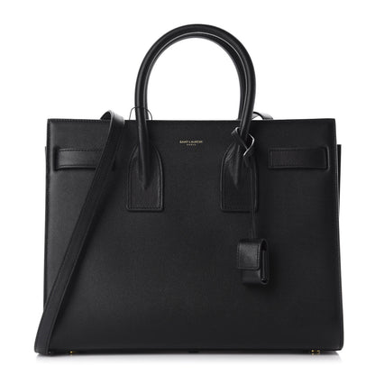 Saint Laurent Calfskin Small Sac De Jour Black 1 of 12