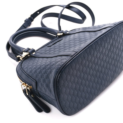 Gucci Soft Microguccissima Mini Dome Bag Blue 11 of 12