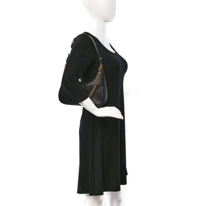 Gucci Goatskin Small Aphrodite Shoulder Bag Black 2 of 9