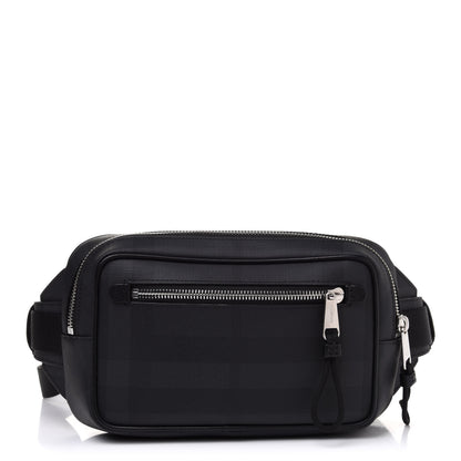 Burberry London Check Bum Bag Dark Charcoal 1 of 11