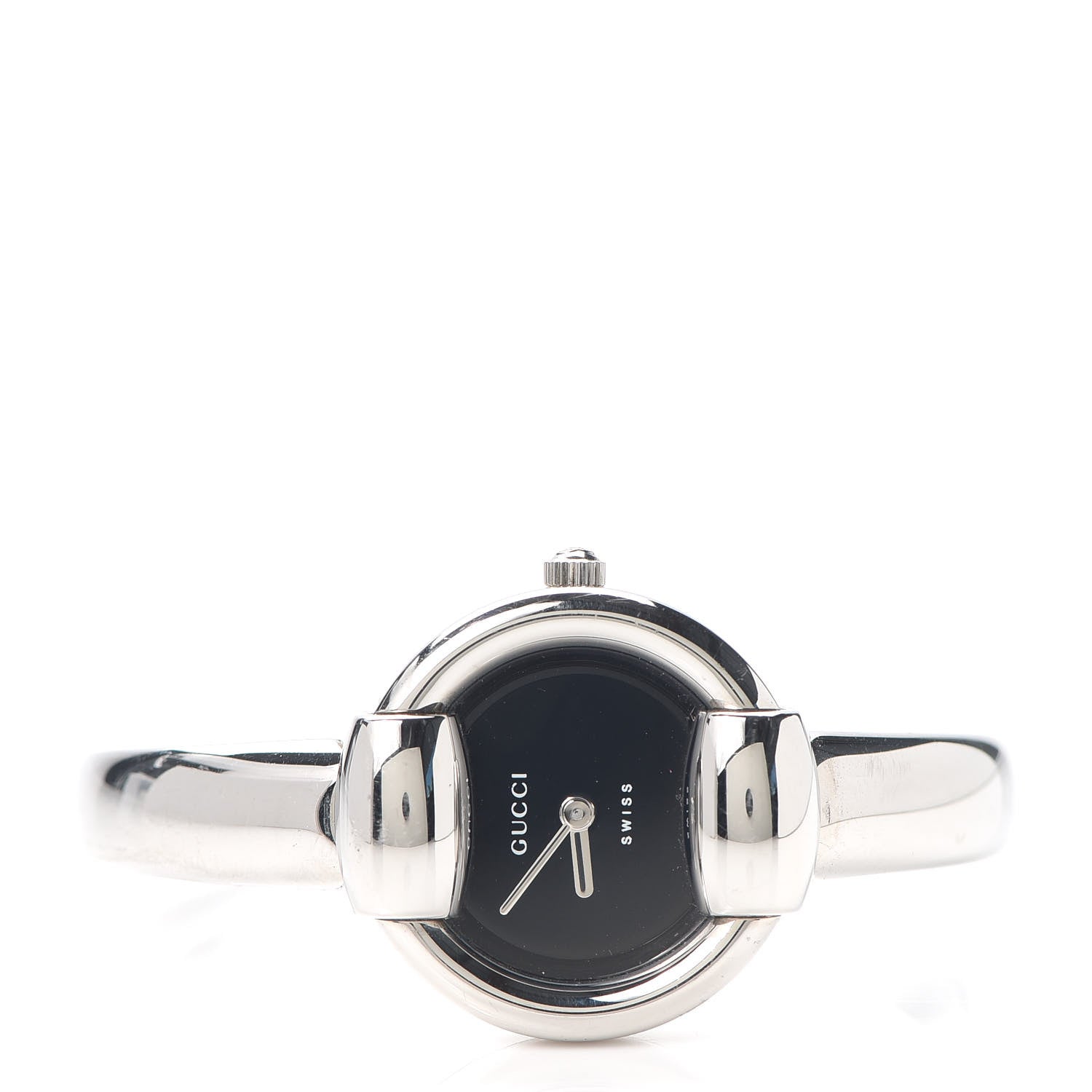 Gucci Stainless Steel 25mm 1400L Quartz Watch Black 2 of 5