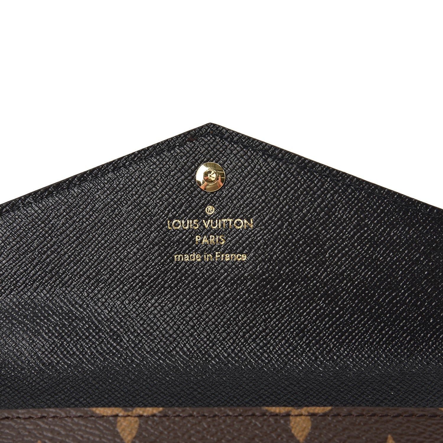 Louis Vuitton Monogram Daily Organizer Envelope Insert Black 6 of 6
