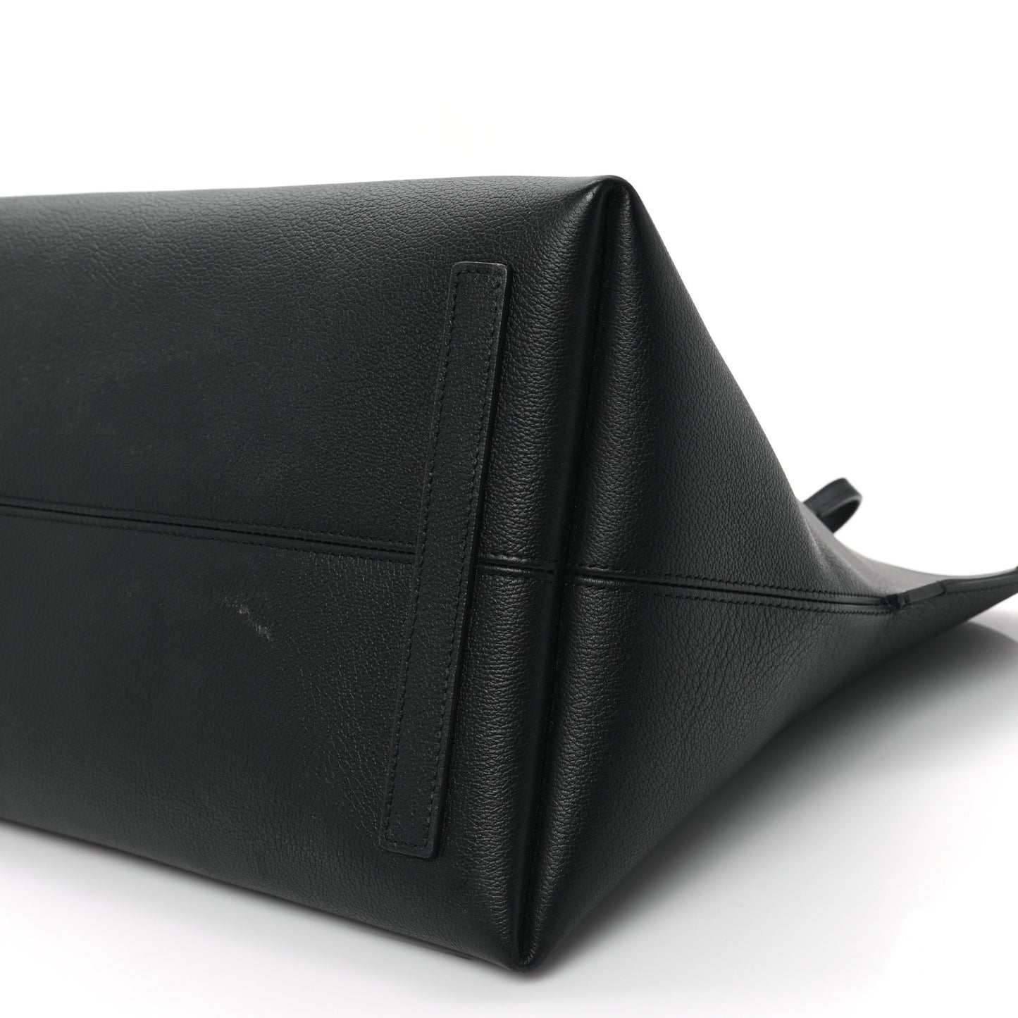 Calfskin Large Society Tote Black