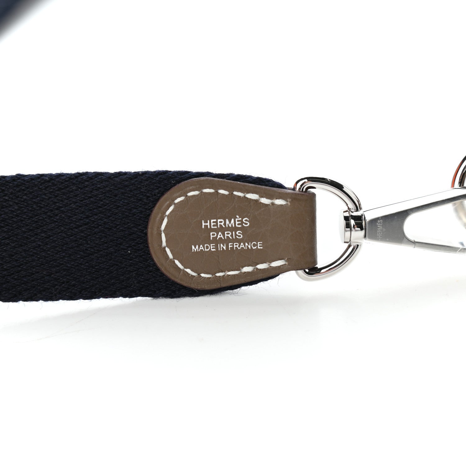 Hermes Taurillon Clemence Amazone Evelyne TPM Etoupe Bleu Indigo 9 of 11