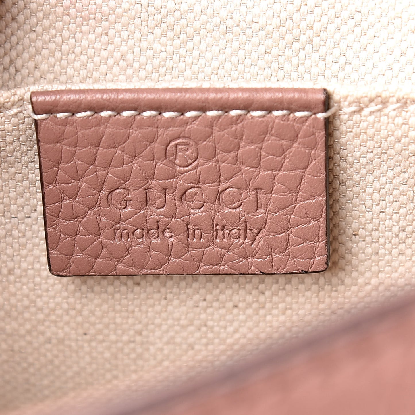 Calfskin Mini GG Marmont Top Handle Bag Rosy Phard