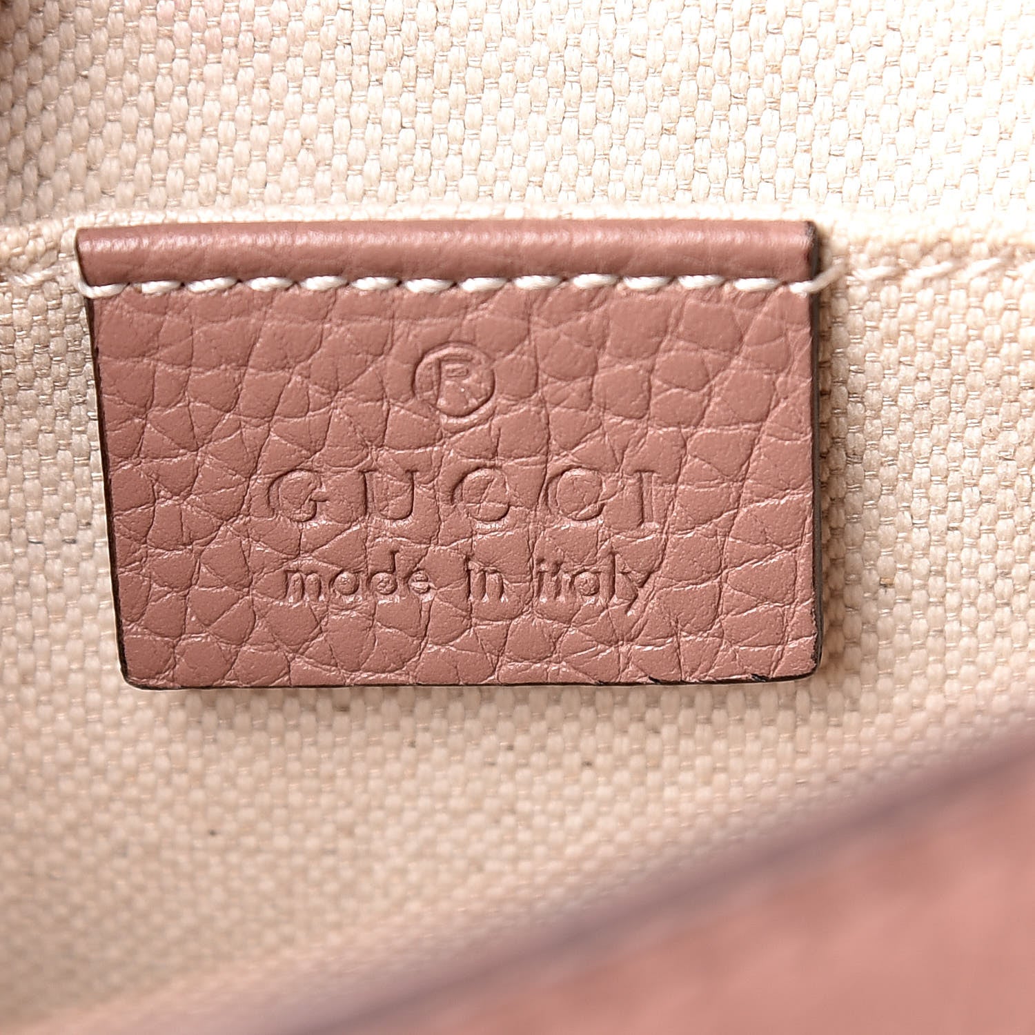 Gucci Calfskin Mini GG Marmont Top Handle Bag Rosy Phard 6 of 12