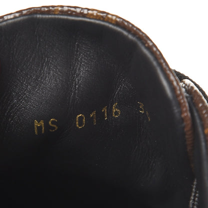 Louis Vuitton Patent Monogram Frontrow Sneakers 39 9 of 10