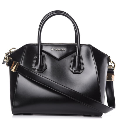 Givenchy Shiny Lord Calfskin Small Antigona Black 1 of 16