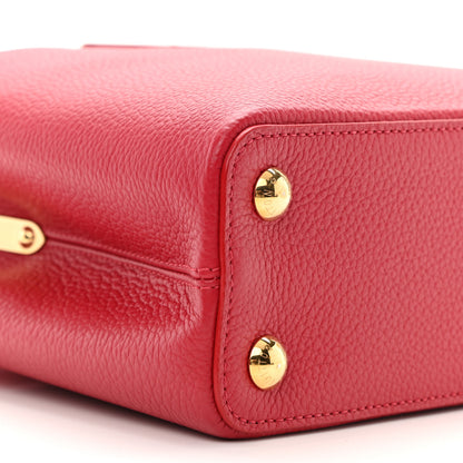 Louis Vuitton Taurillon Capucines BB Scarlet Red 9 of 10