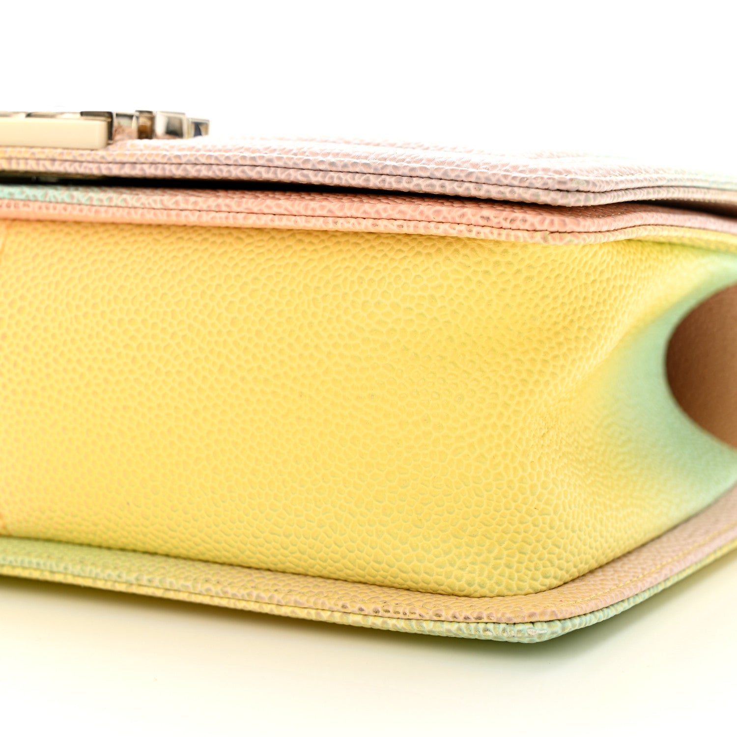 Chanel Caviar Quilted Medium Cuba Rainbow Boy Flap Multicolor 9 of 9