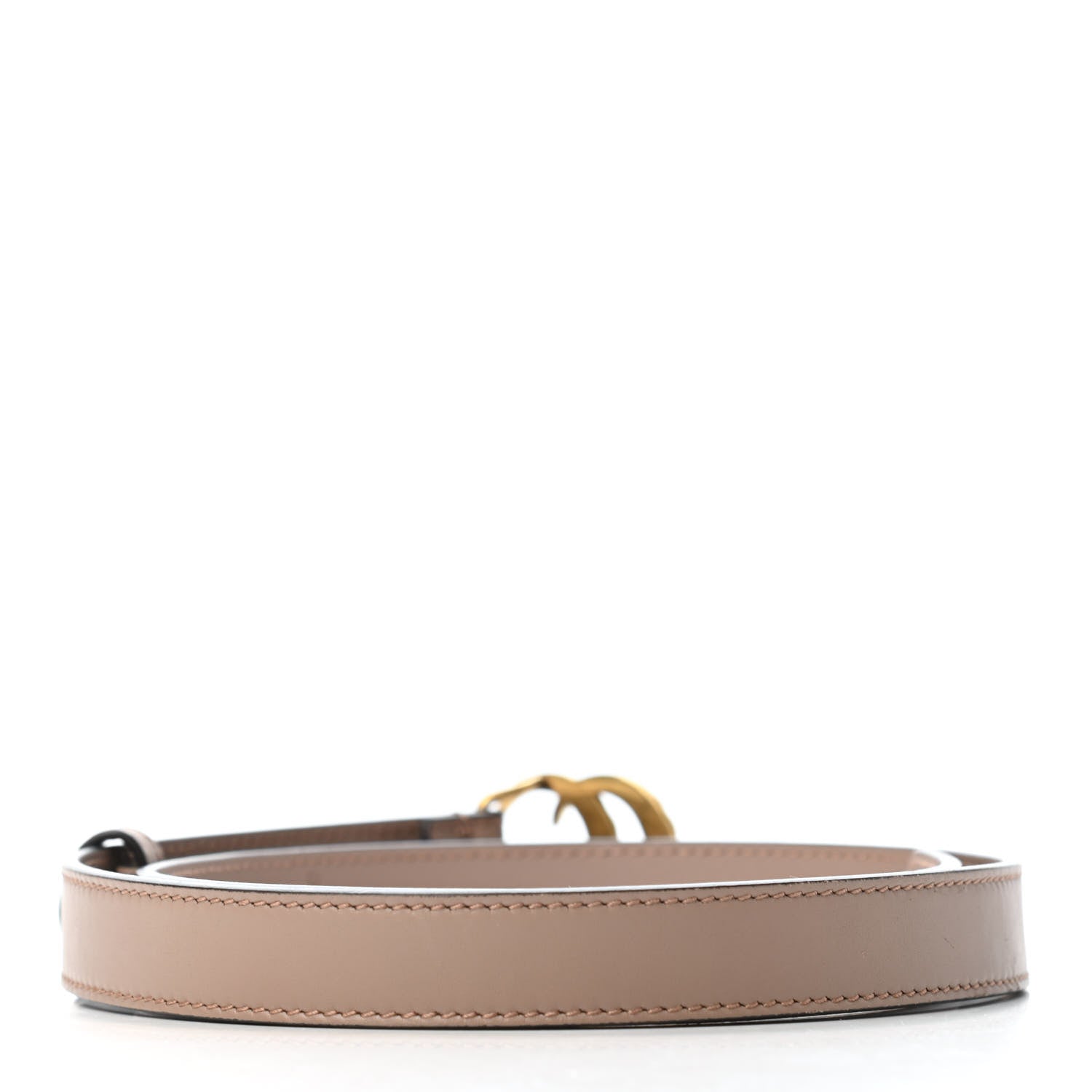 Gucci Moon Calfskin Pearl Double G 20mm Belt 70 28 Porcelain Rose 2 of 4