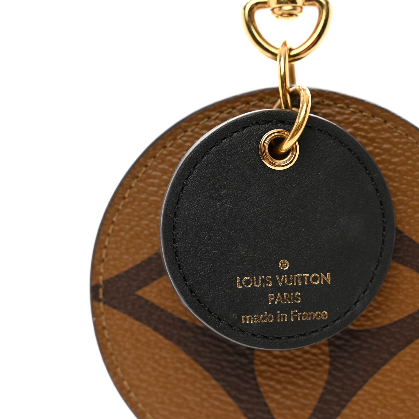 Monogram Reverse Key Holder Bag Charm