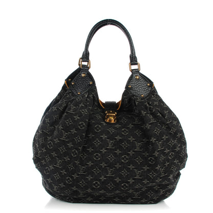 Louis Vuitton Denim Mahina XL Black 1 of 7