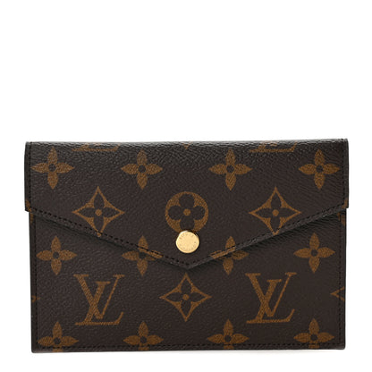 Louis Vuitton Monogram Daily Organizer Envelope Insert Black 1 of 6