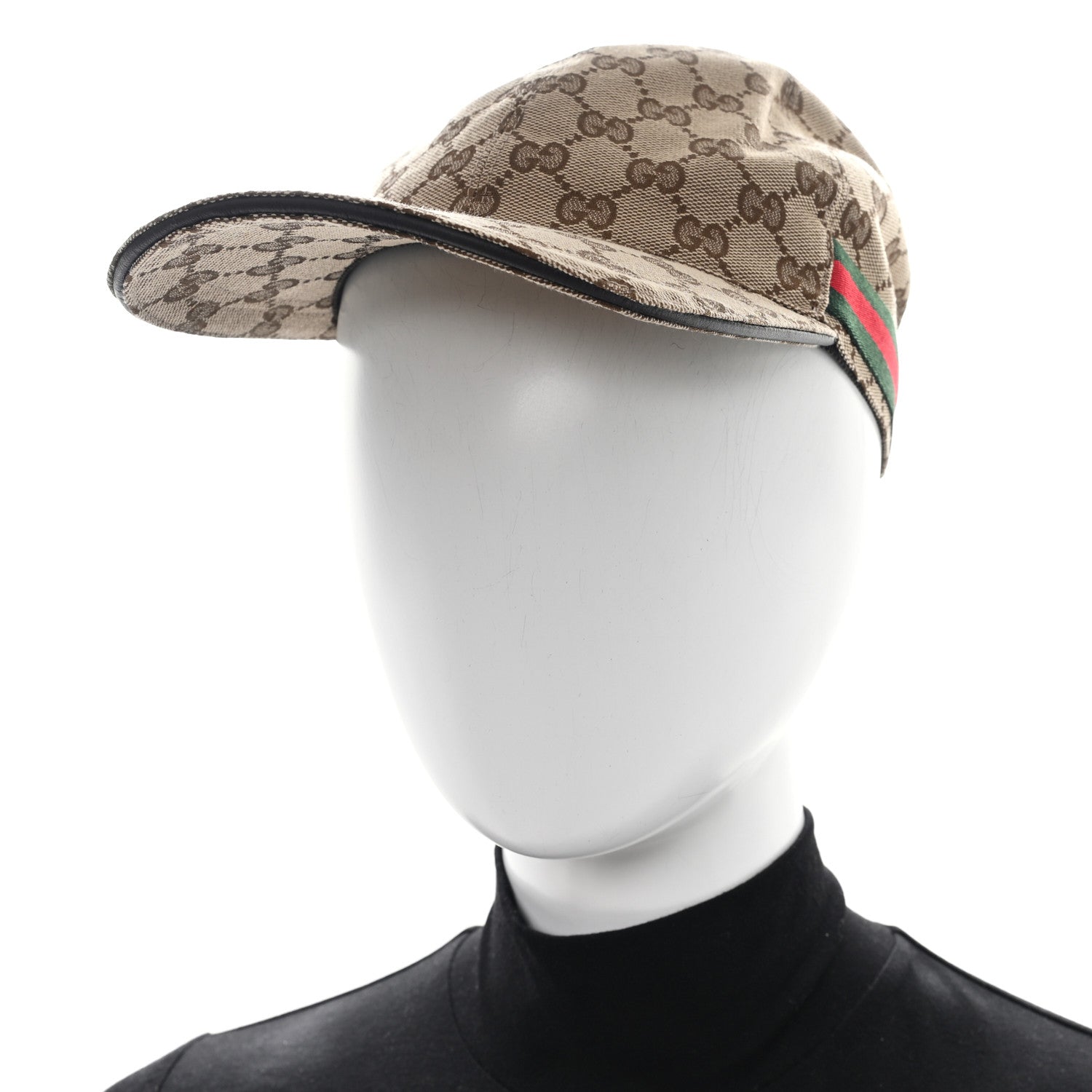 Gucci Monogram Web Baseball Hat M Beige Cocoa 2 of 9