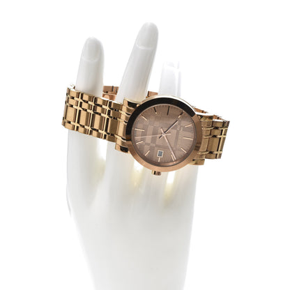 Burberry Stainless Steel 38mm Heritage Quartz Watch Rose BU1864 2 of 7
