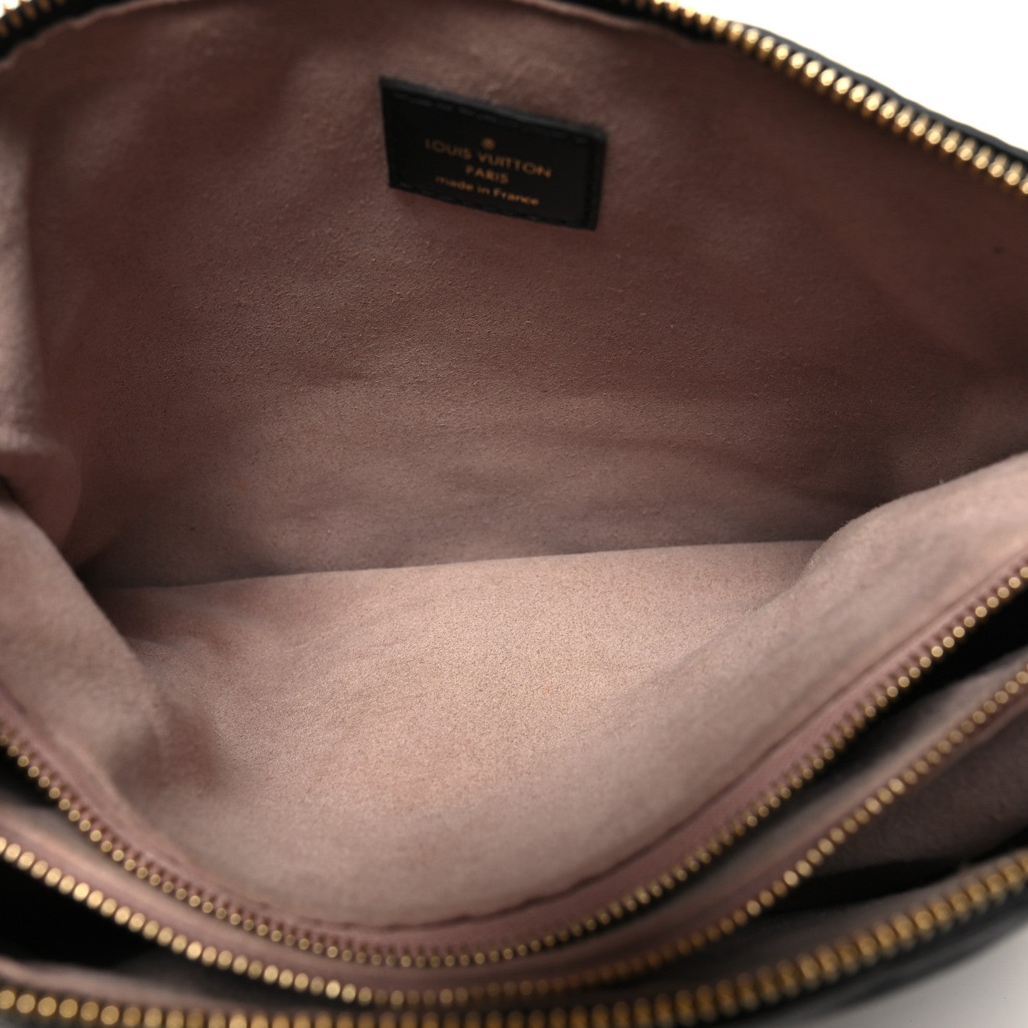 Louis Vuitton Lambskin Embossed Monogram Coussin MM Black 5 of 12
