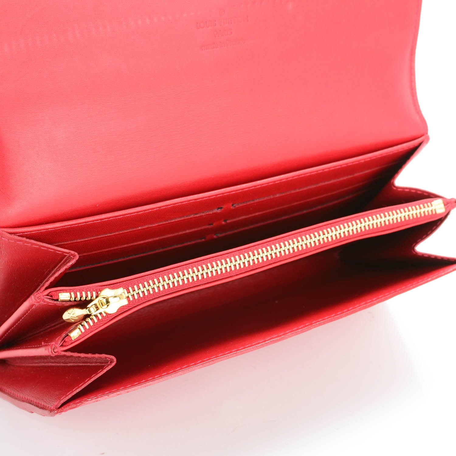 Louis Vuitton Vernis Sarah Wallet Pomme D'Amour 6 of 7