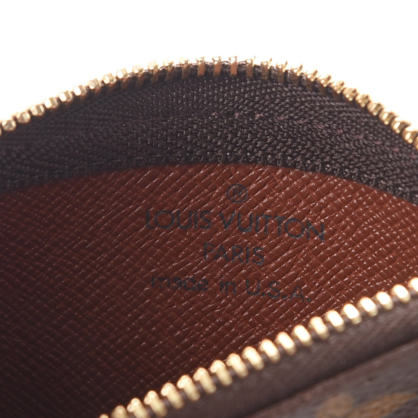 Monogram Key Pouch
