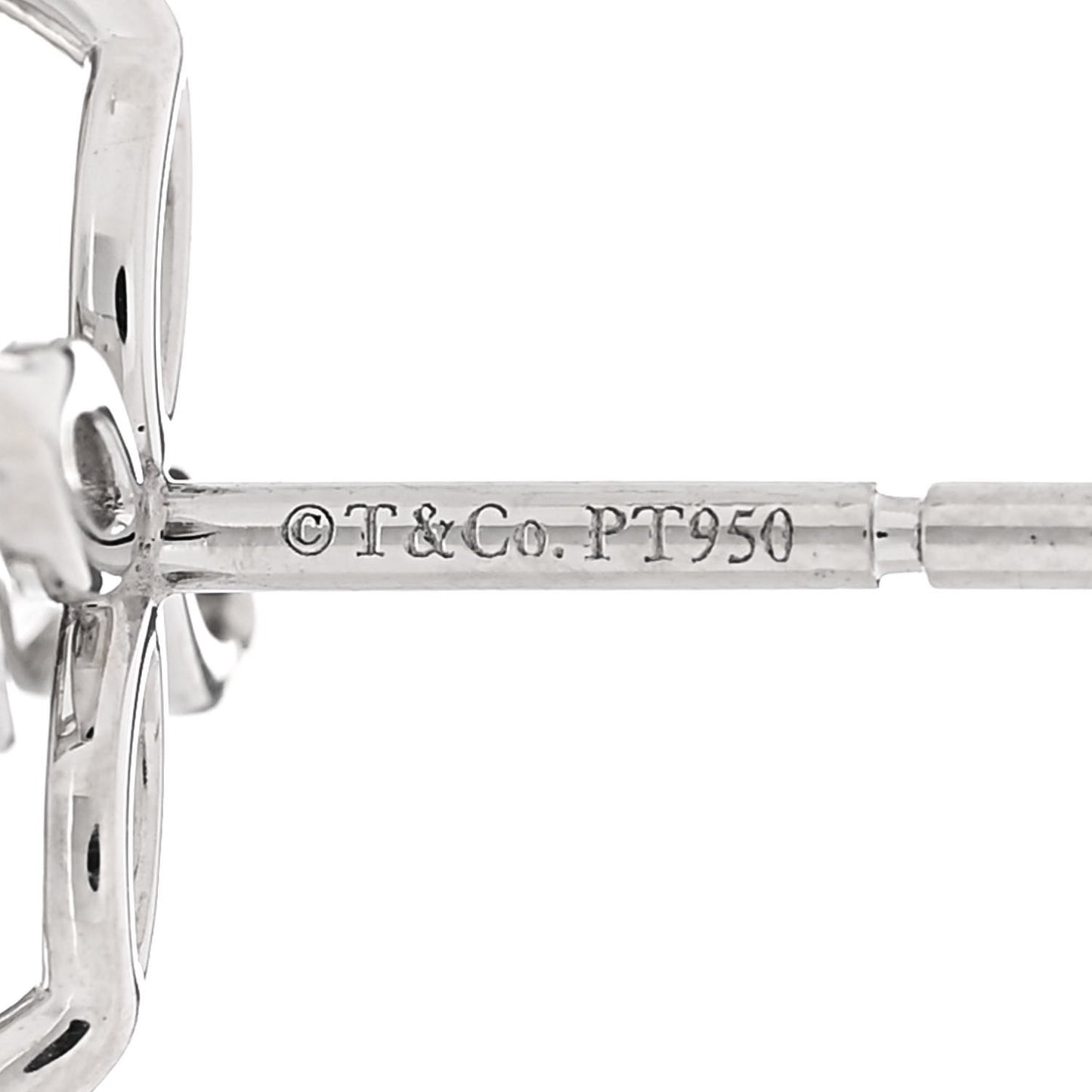 Platinum Diamond Large Victoria Earrings