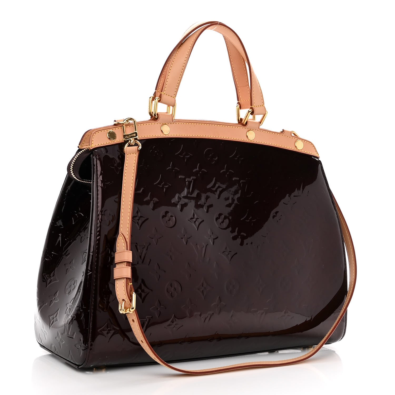 Louis Vuitton Vernis Brea GM Amarante 3 of 11