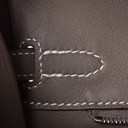 Hermes Swift Birkin 25 Etoupe 16 of 29