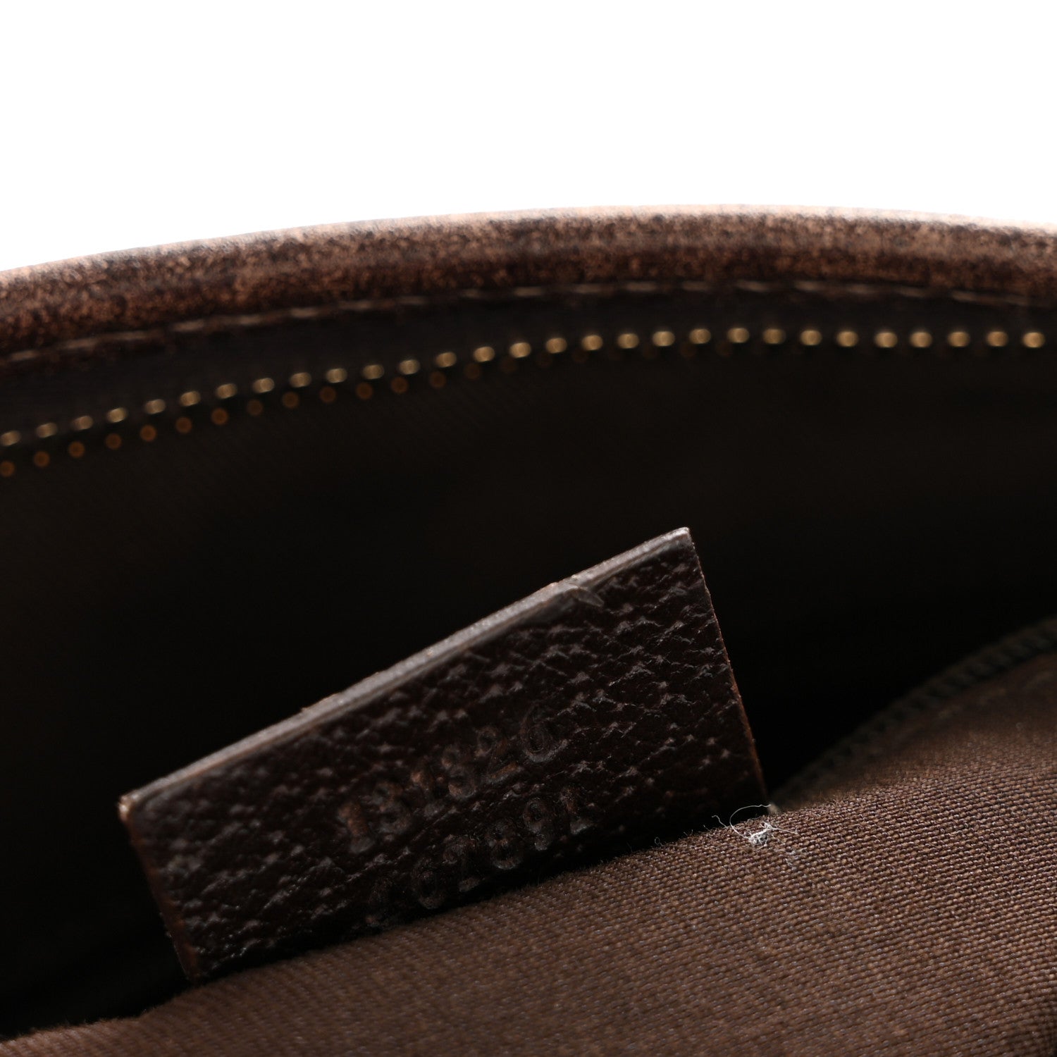 Gucci Monogram Abbey Messenger Bag Dark Brown 7 of 14