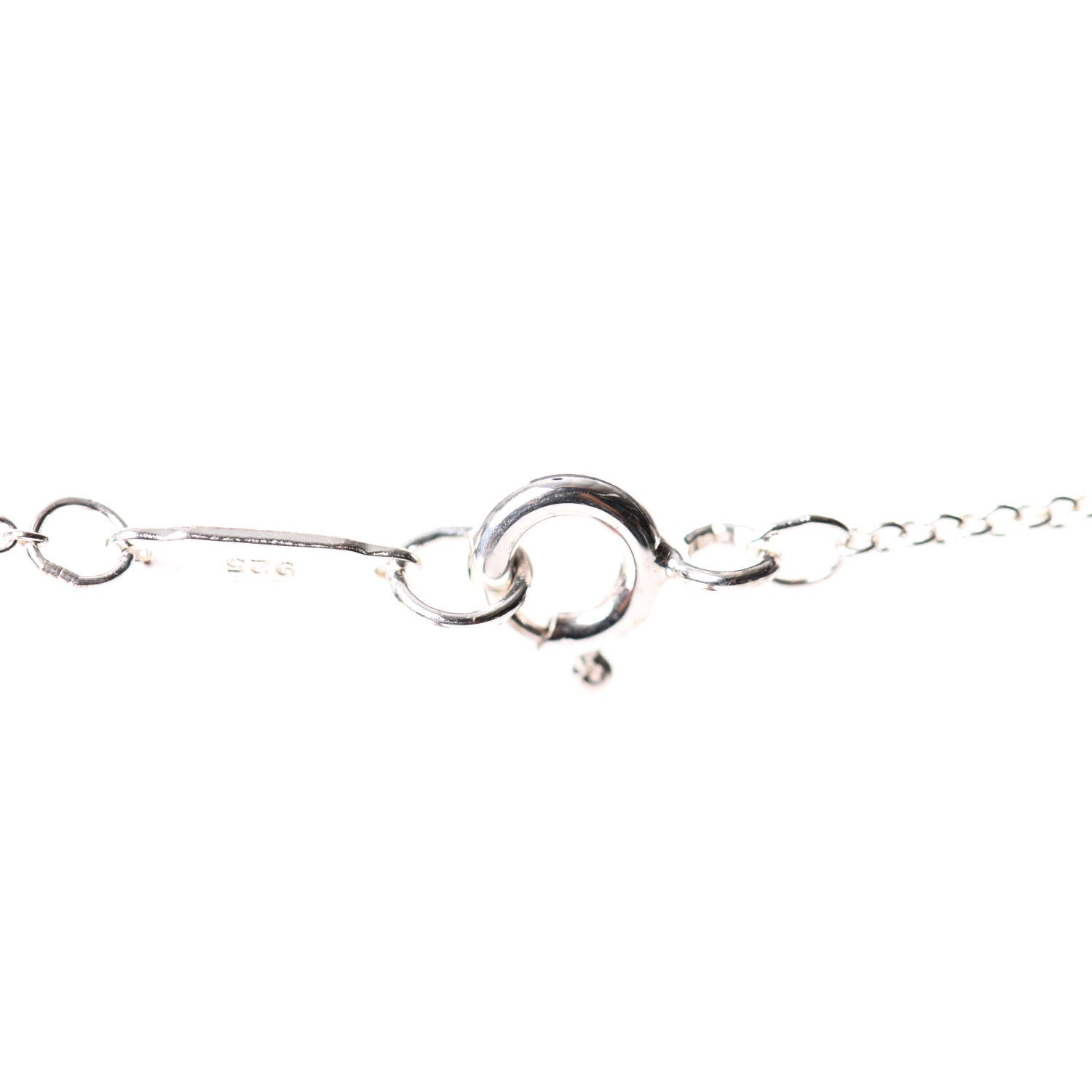 Tiffany Sterling Silver Amethyst Sparklers Pendant Necklace 4 of 5