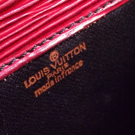 Louis Vuitton Epi Cartouchiere Red 8 of 9