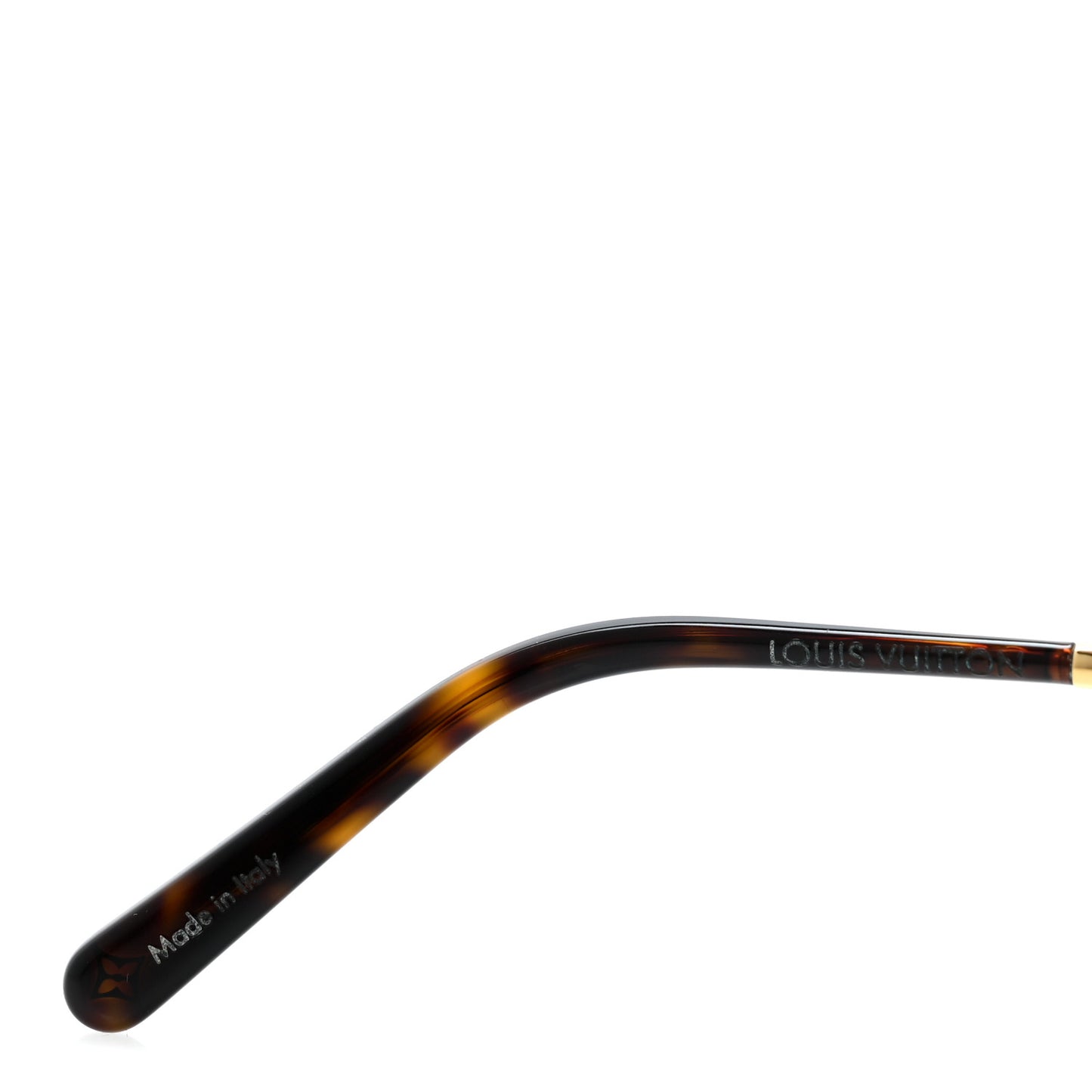 Metal The LV Pilot Sunglasses Z1619U Gradient Brown Monogram
