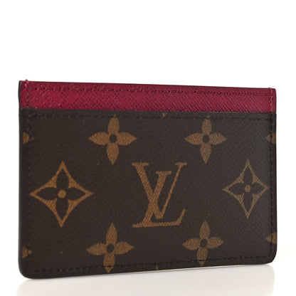 Louis Vuitton Monogram Card Holder Fuchsia 3 of 7